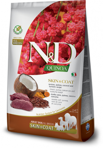 N&D Dog GF Quinoa Skin&Coat Venison